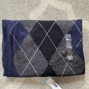 Men’s Argyle Sweater - NWT